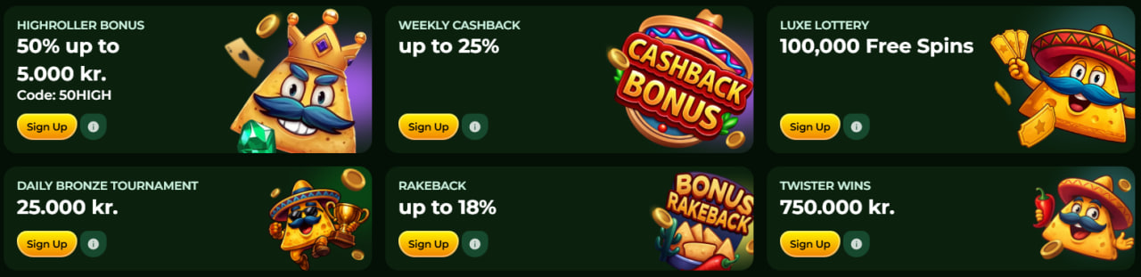 Casinacho Willkommensbonus 1400 CHF plus 250 Freispiele